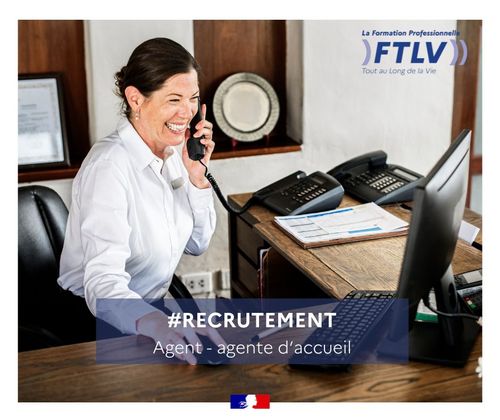 Notre R Seau Recrute Un Agent Ou Une Agente D Accueil Au Sein Du Greta