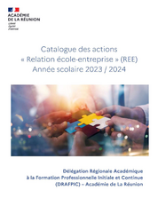 Catalogue des actions Relations Ecole Entreprise