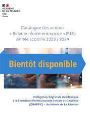 Catalogue des actions Relations Ecole Entreprise (bientôt)